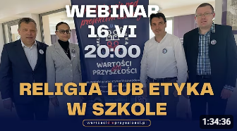 Religia LUB Etyka w szkole