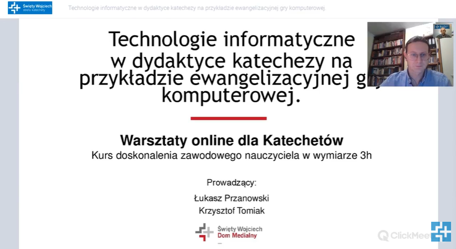 Technologie informatyczne w dydaktyce katechezy na przykładzie ewangelizacyjnej gry komputerowej