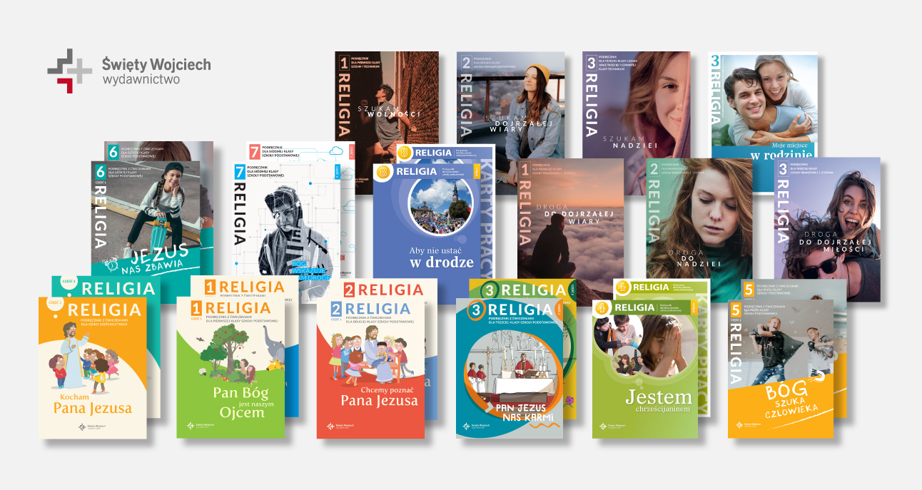 Tytuły podręczników Wydawnictwa Świętego Wojciecha obowiązujących w roku szkolnym 2022/2023